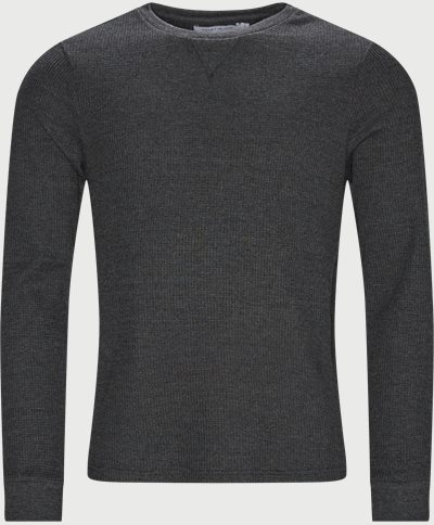 Poseidon Waffle Sweatshirt Regular fit | Poseidon Waffle Sweatshirt | Grey